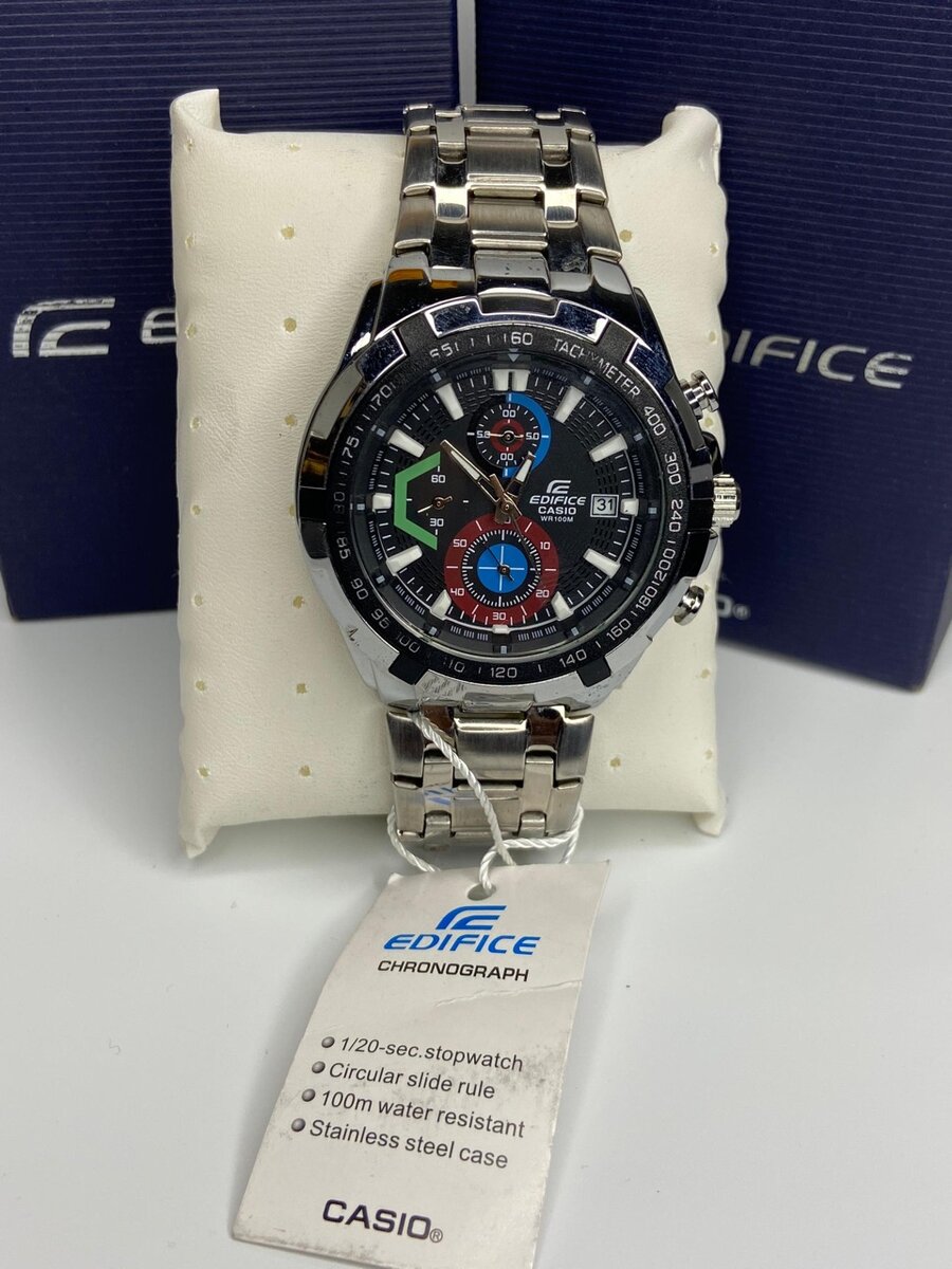 All New Edifice Casio Wr100m Watch