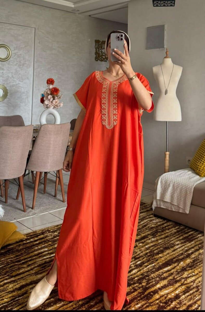 Boubou marocain Élegant Femme