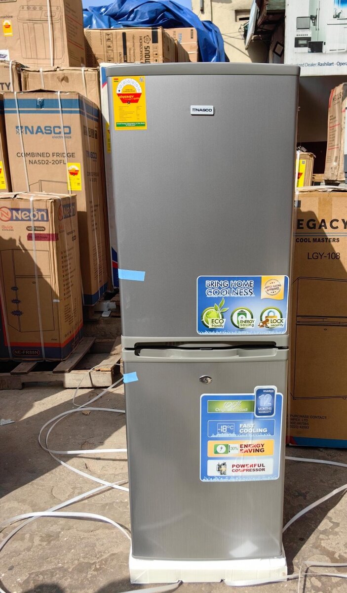 Nasco 2-20 Bottom freezer Refrigerator
