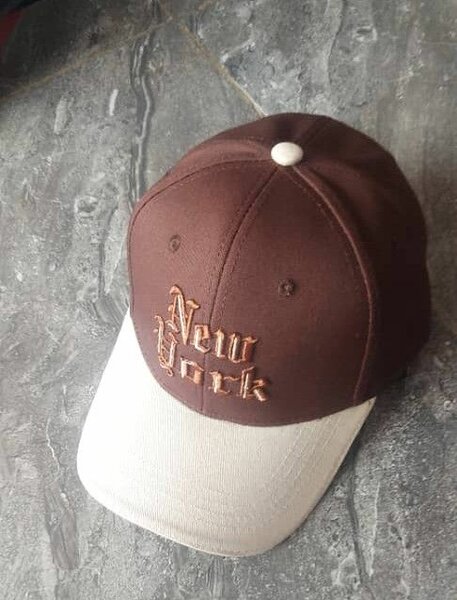 Casquette New York marron