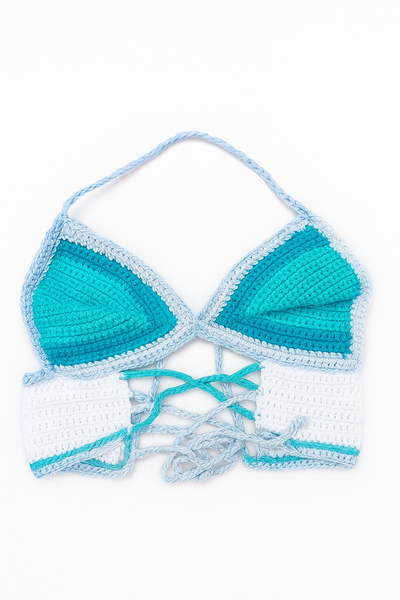 Top crop crochet