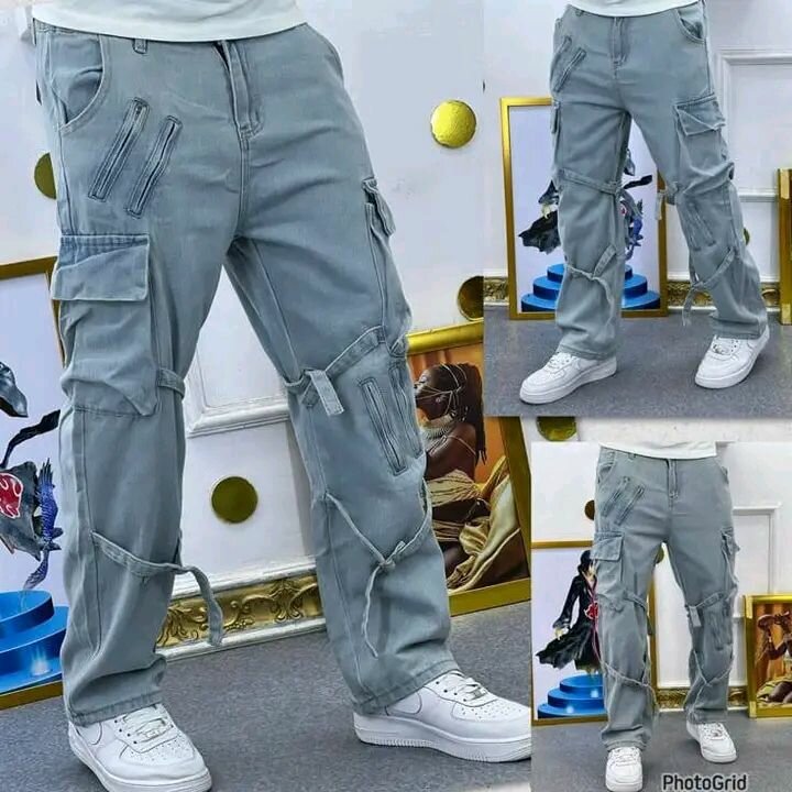 Jean cargo style urbain