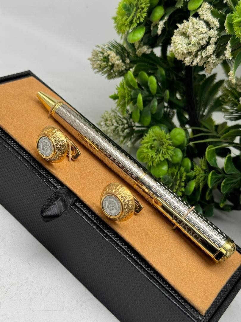 Cufflinks & Pen