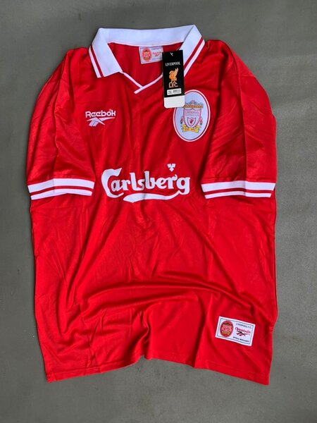 Maillot Liverpool FC Reebok Carlsberg Rouge