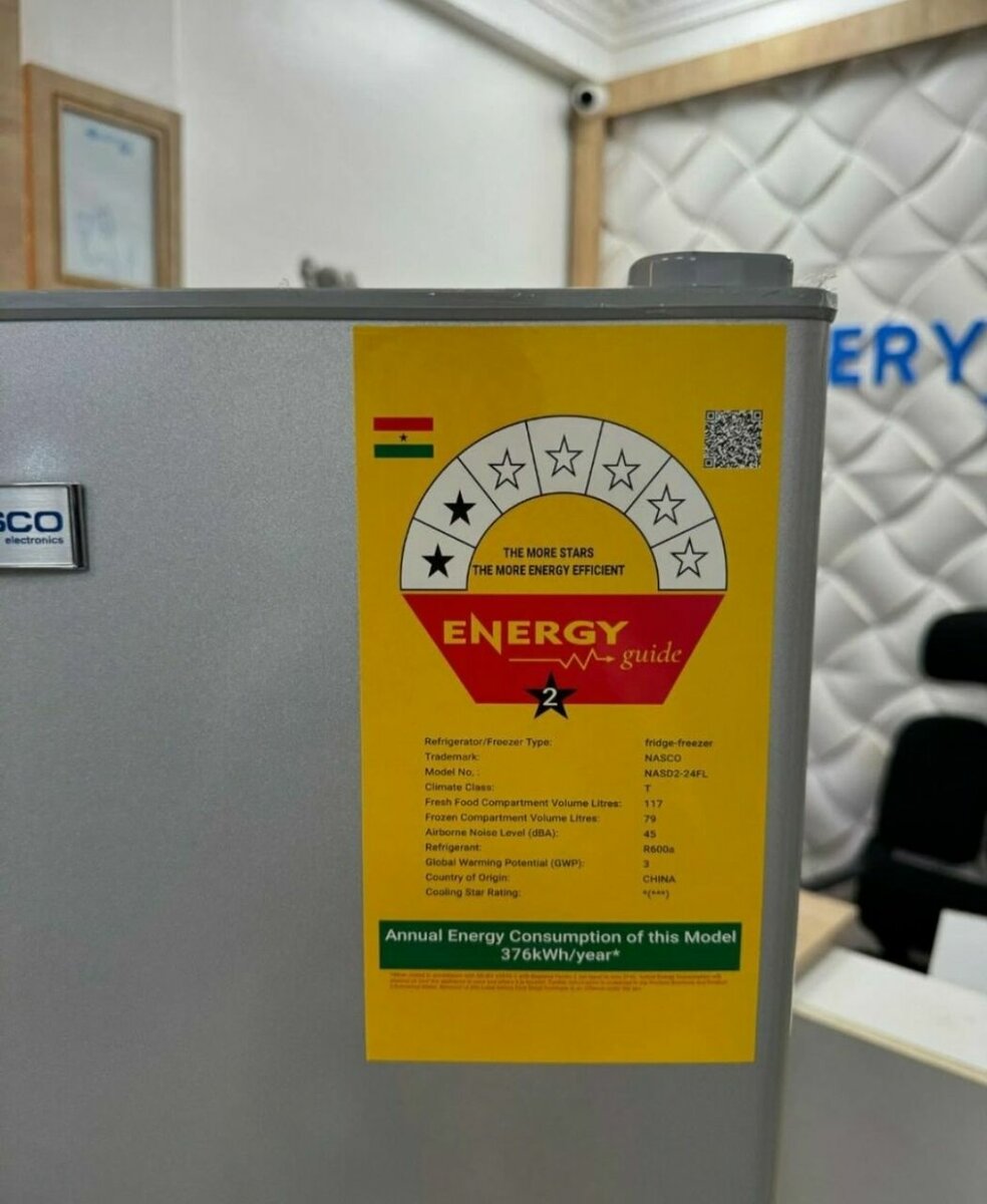 NASCO 196L BOTTOM FREEZER REFRIGERATOR