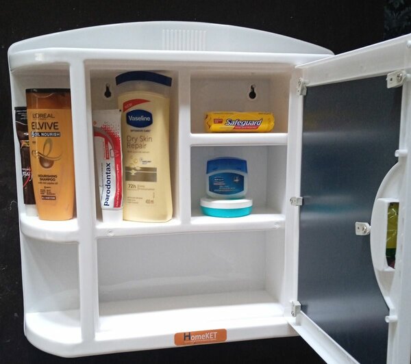 Wall mounted Abs cabinet with mirror