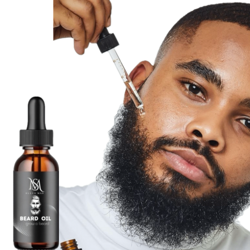 Beard growth oil with 2% vitamin E &  hemp - 30ml