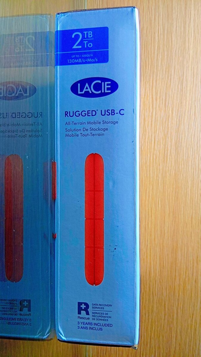 LaCie Disque Dur Extérieur 2TB