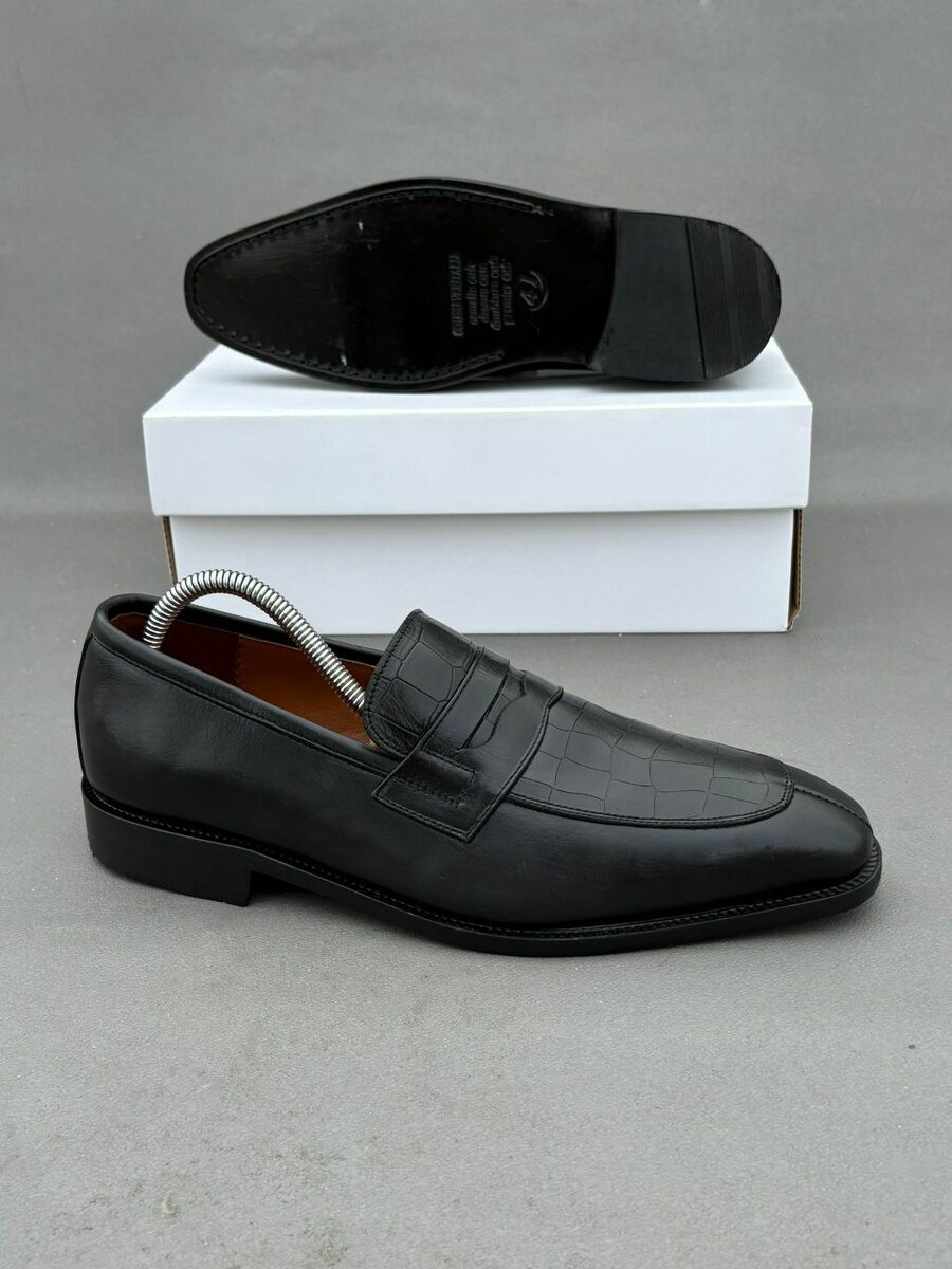 Mocassins en cuir pour hommes