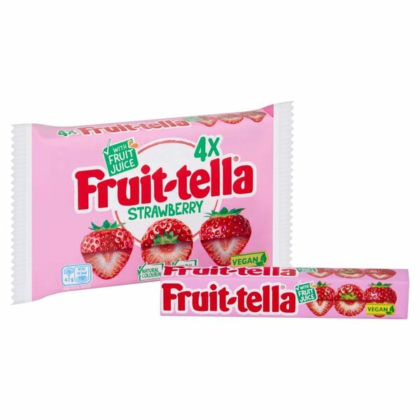 Fruittella & Chewits Chewy Sweets Stick 41g - 4 Pack