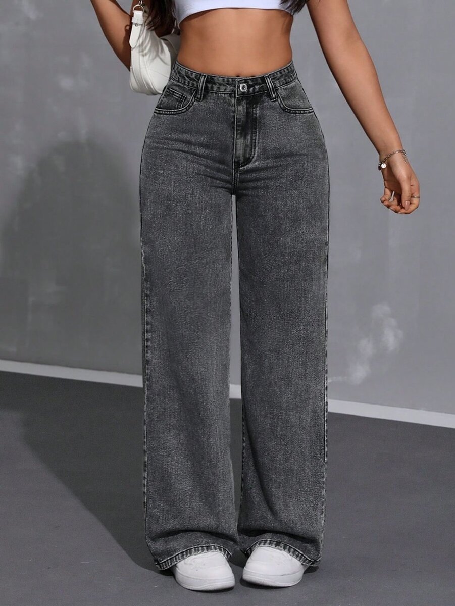 Jeans décontractés tendance femme