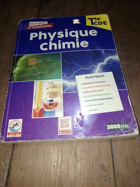 Livre Physique-Chimie Tle CDE
