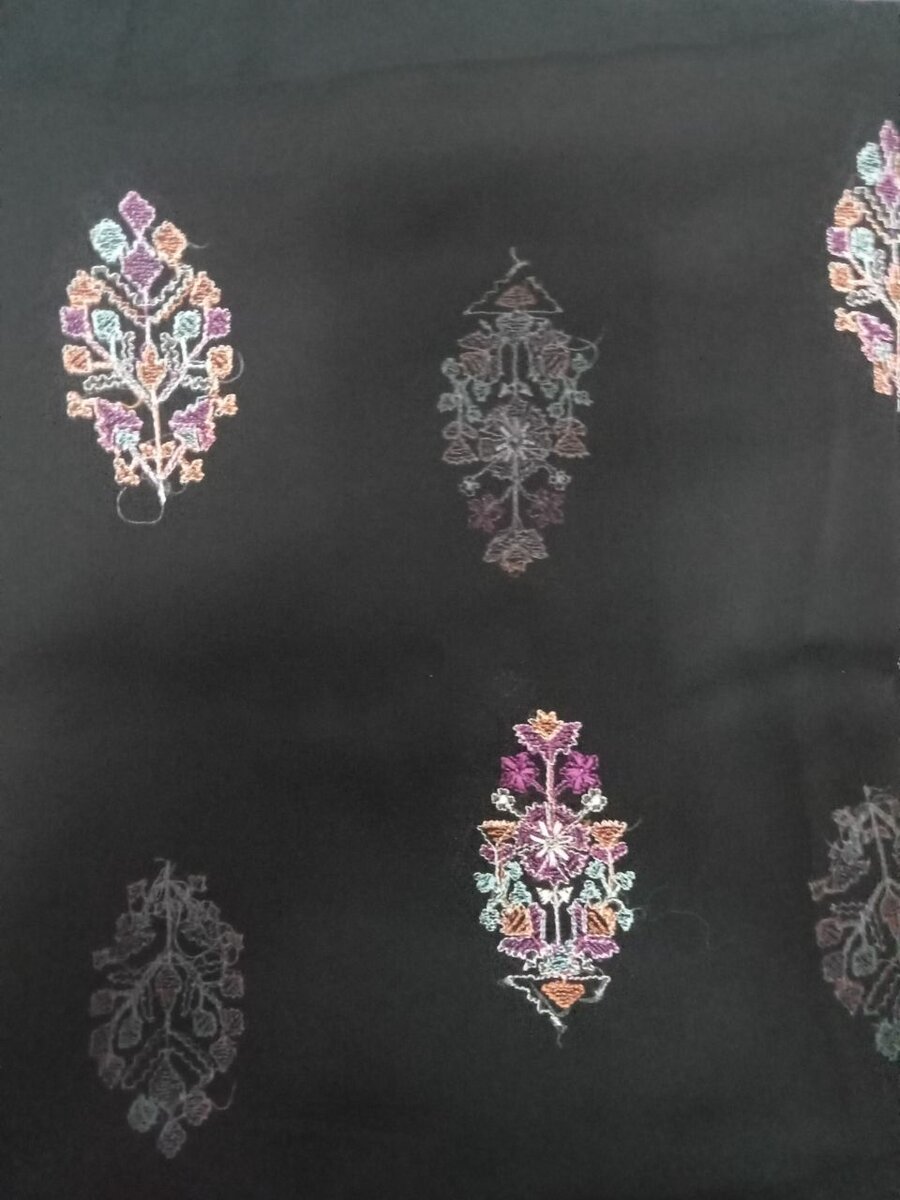 Shirt trousers and duppata