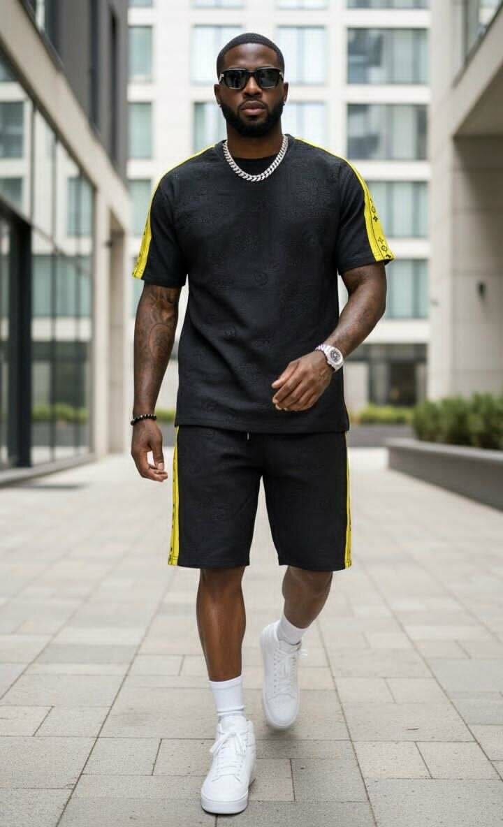 Ensemble de sport noir style