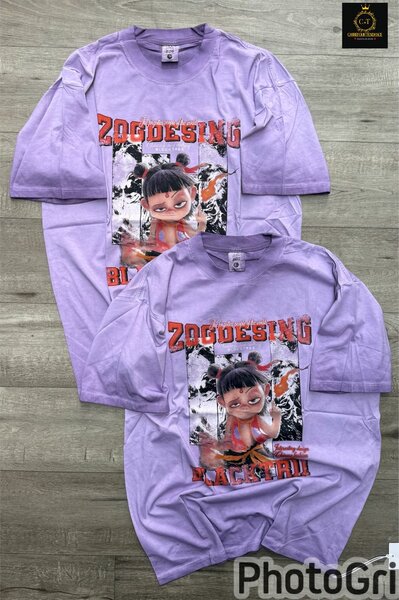 T-shirts oversize imprimés tendance