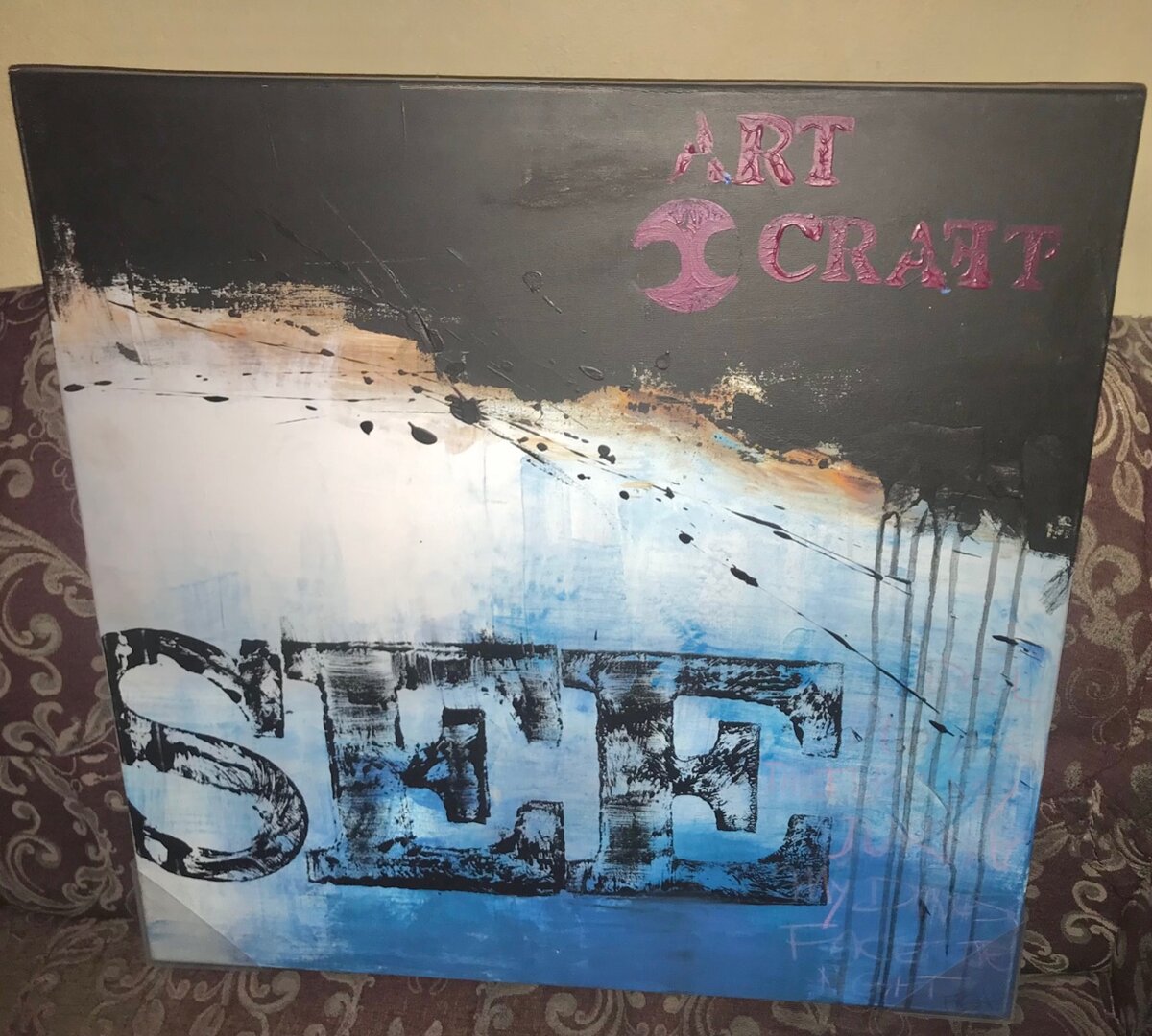 Tableau moderne abstrait