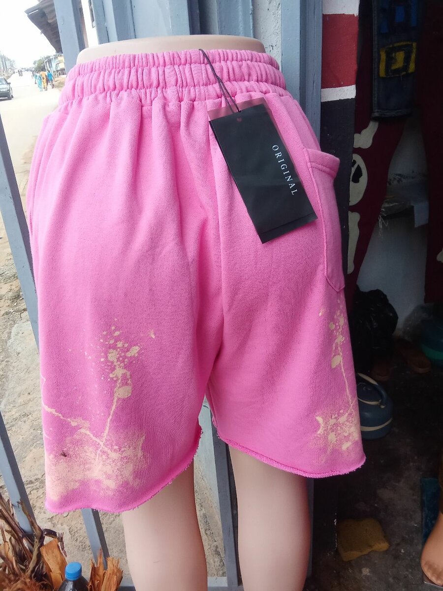 Shorts décontractés rose