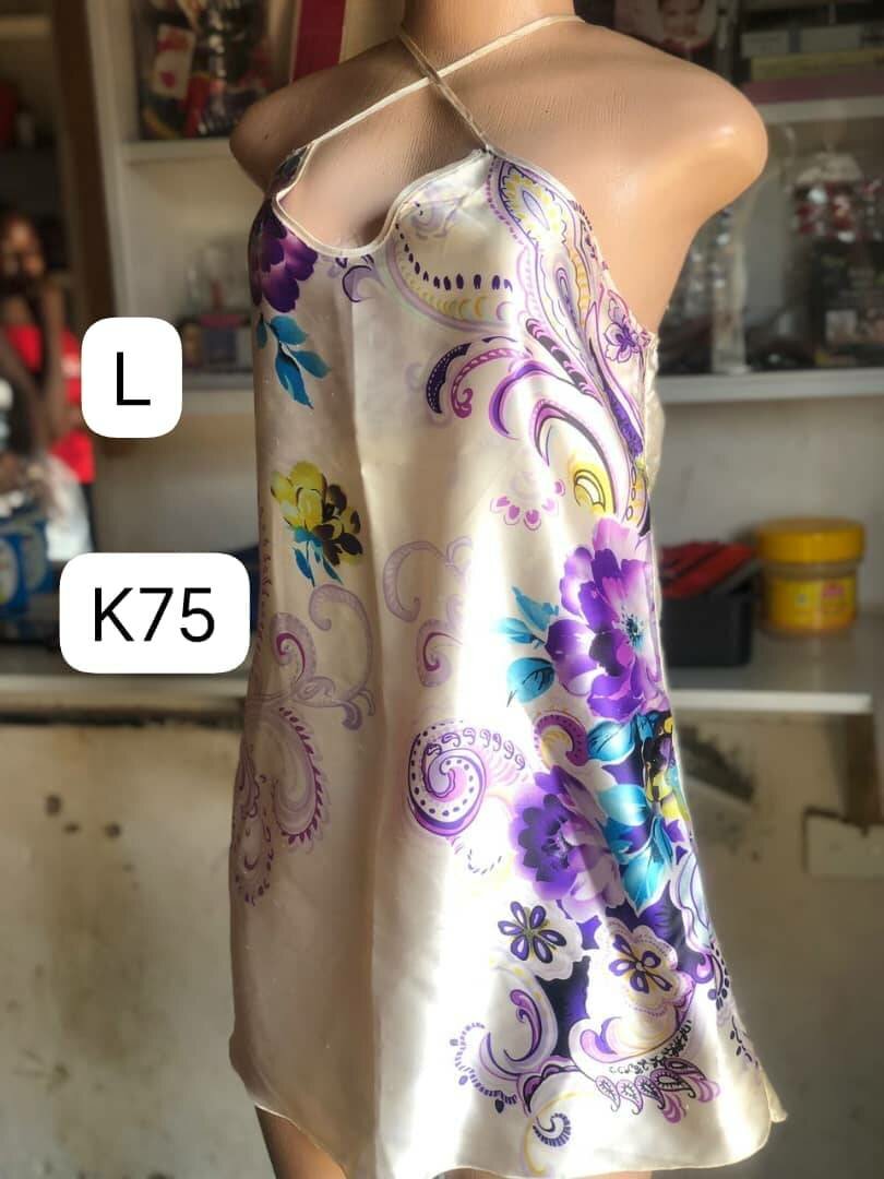 Floral Satin Nightdress