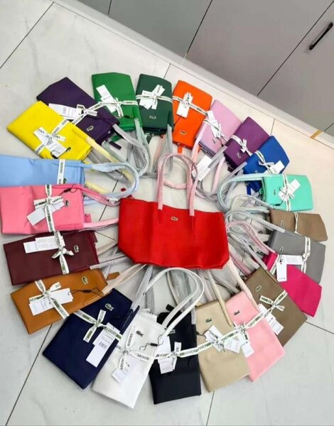 Sacs Cabas Colorés Lacoste