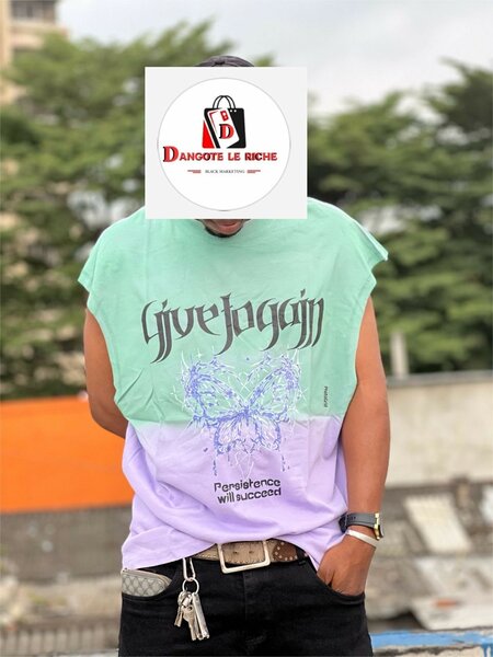 T-shirt à message persévérance