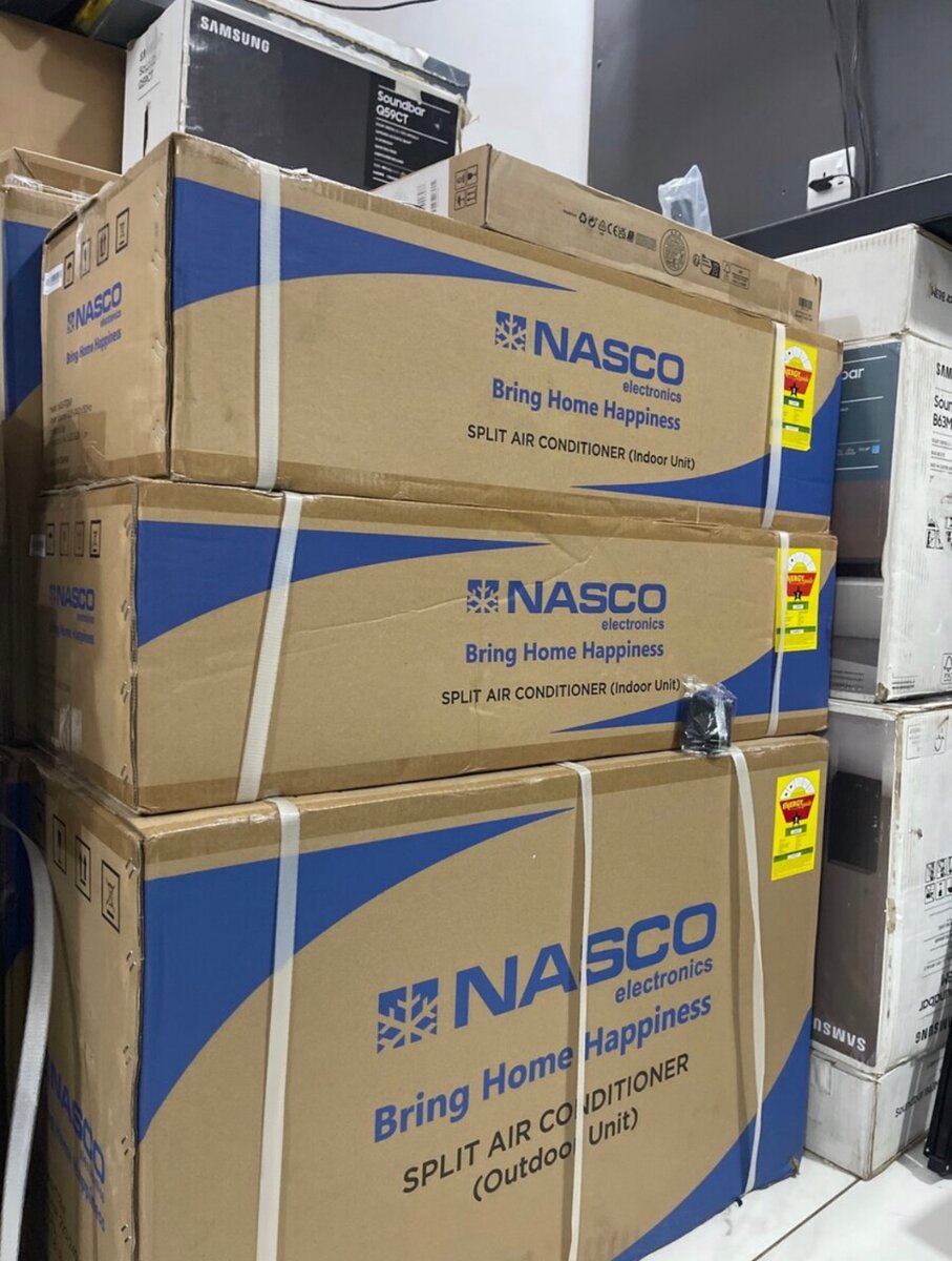 Nasco Air Conditioner,1.5hp and 2.0hp