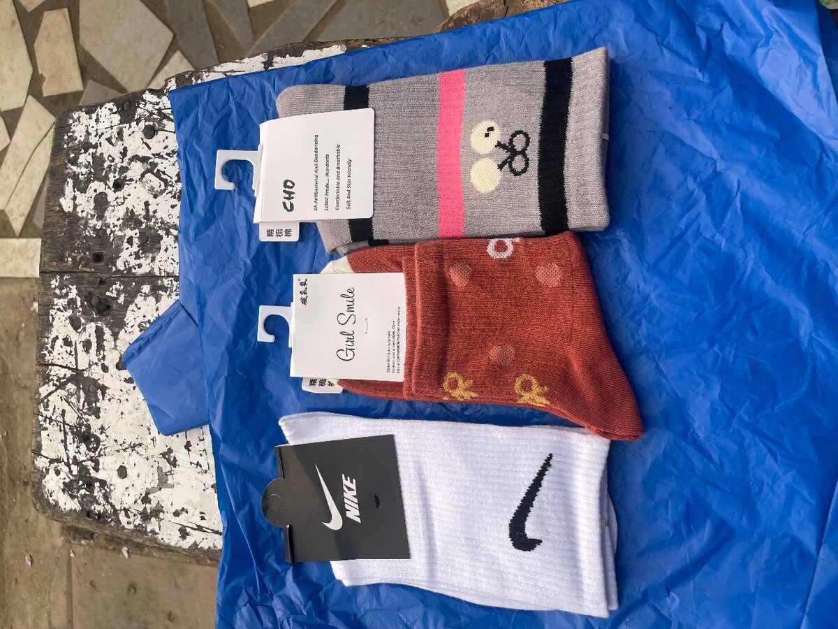 Chaussettes 100% coton