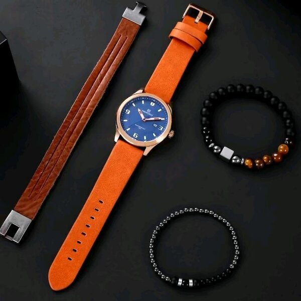 Wrist watch and bracelet