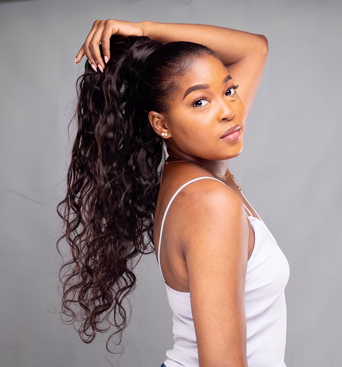 Postiche Barbara 28"