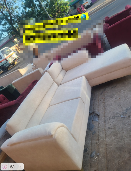 Lshape made with this soft fabric 