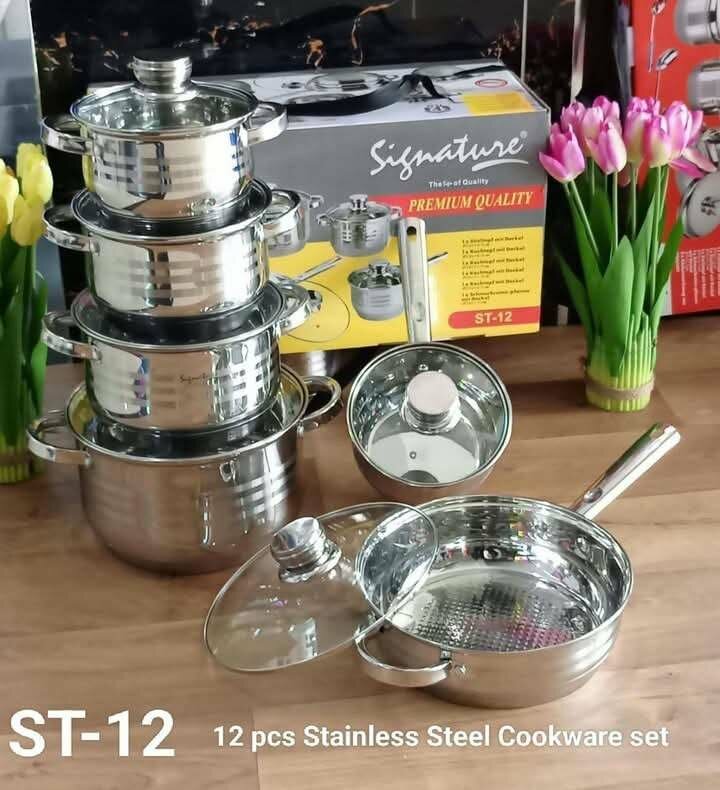 Silver Set Cooking Ware