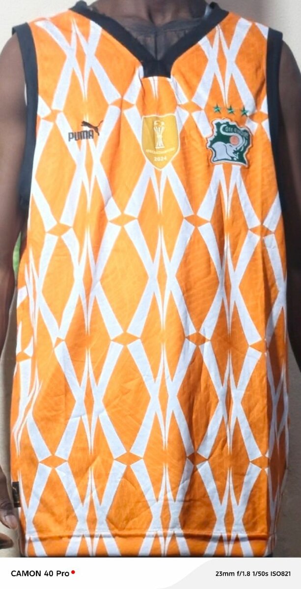 Maillot de Football Puma Orange