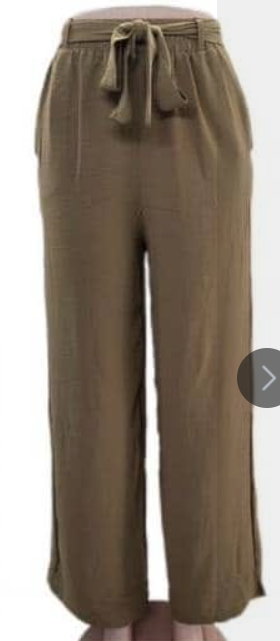 Wide trouser beige