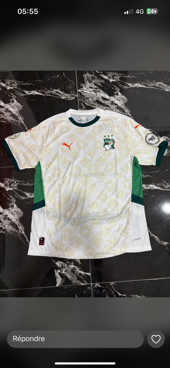 Maillot de football Puma Côte d'Ivoire