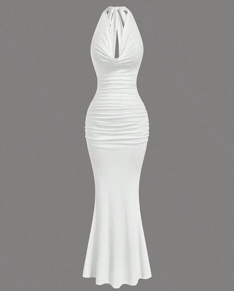 Elegant White Maxi Dress