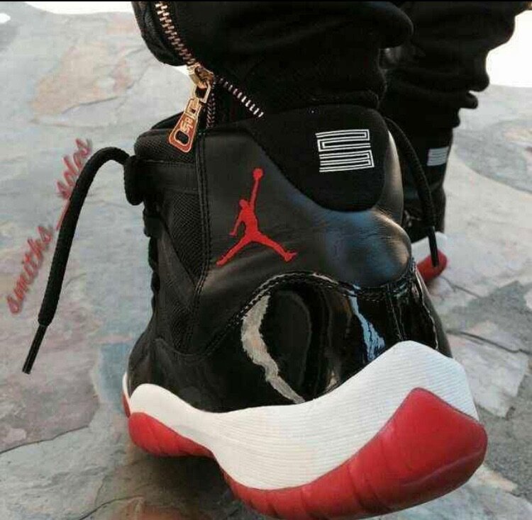 Original high cut jordans 11