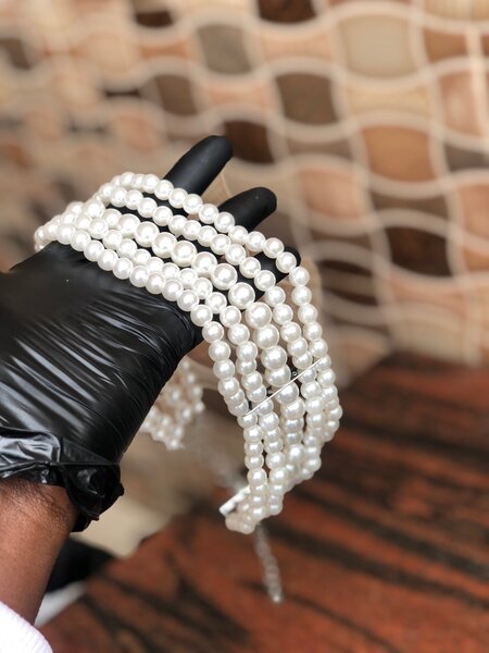 Collier de perles élégantes