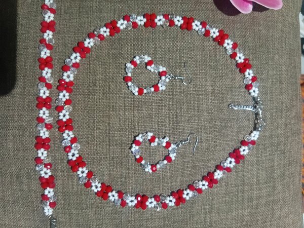 Handmade beaded jewellery