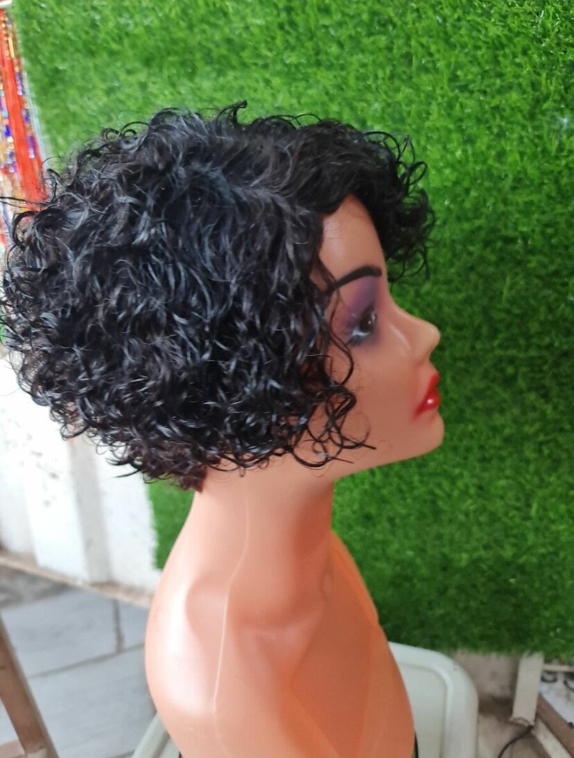 Jerry Curls Human hair blend