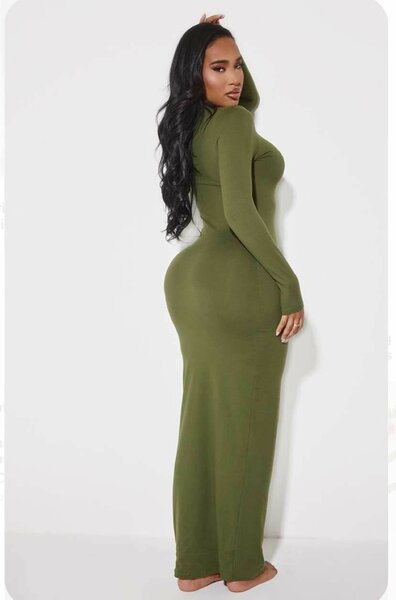 Long sleeve maxi dress