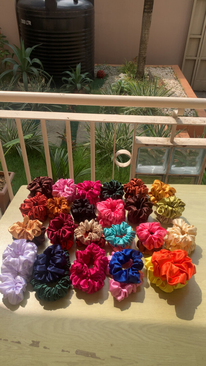 Chouchous en soie élégants