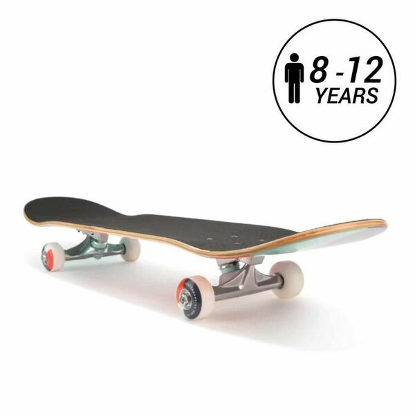 PLANCHE DE SKATE ENFANT 8 - 12 ANS CP100 MID GEOMETRIC TAILL