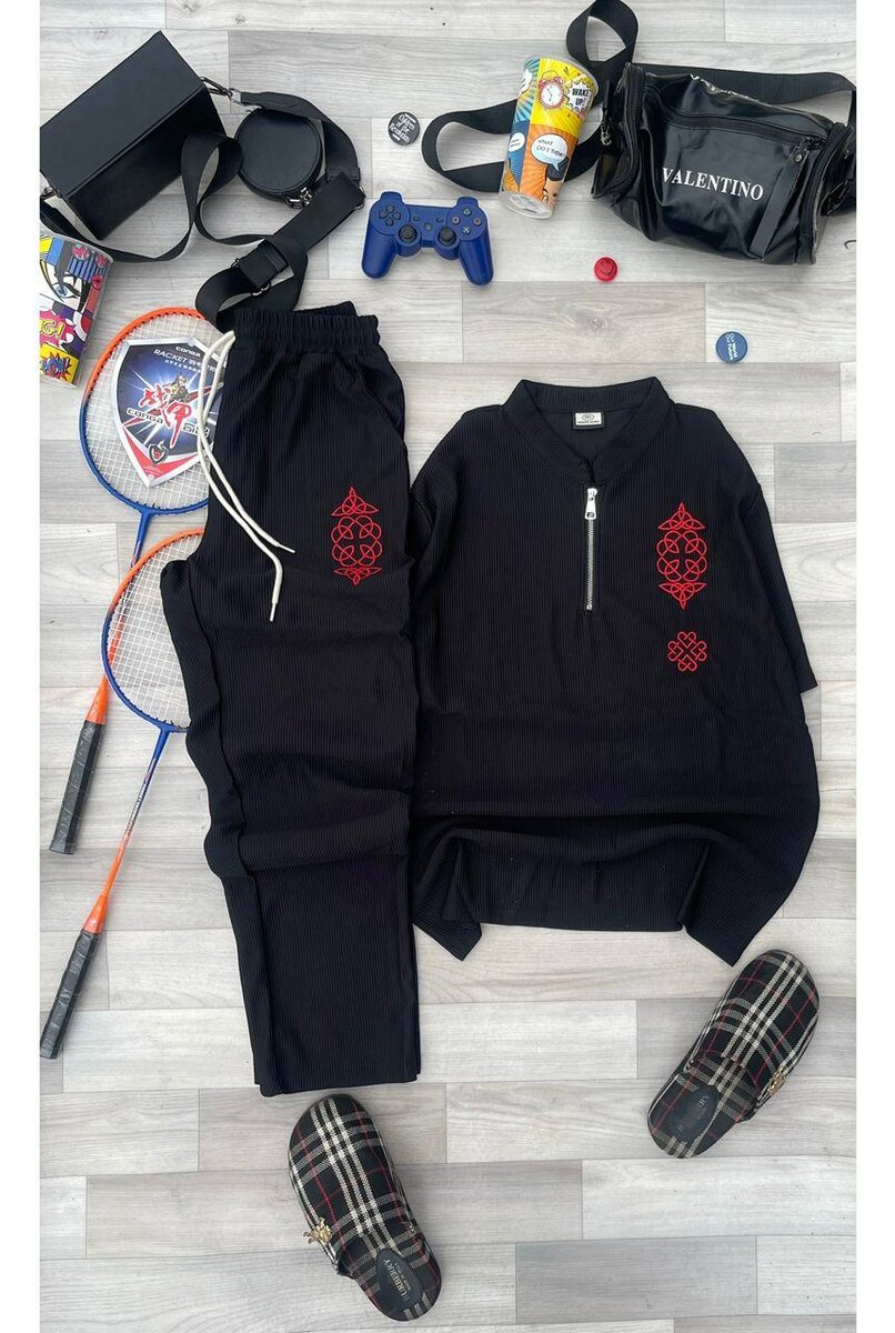 Ensemble décontracté homme zippé