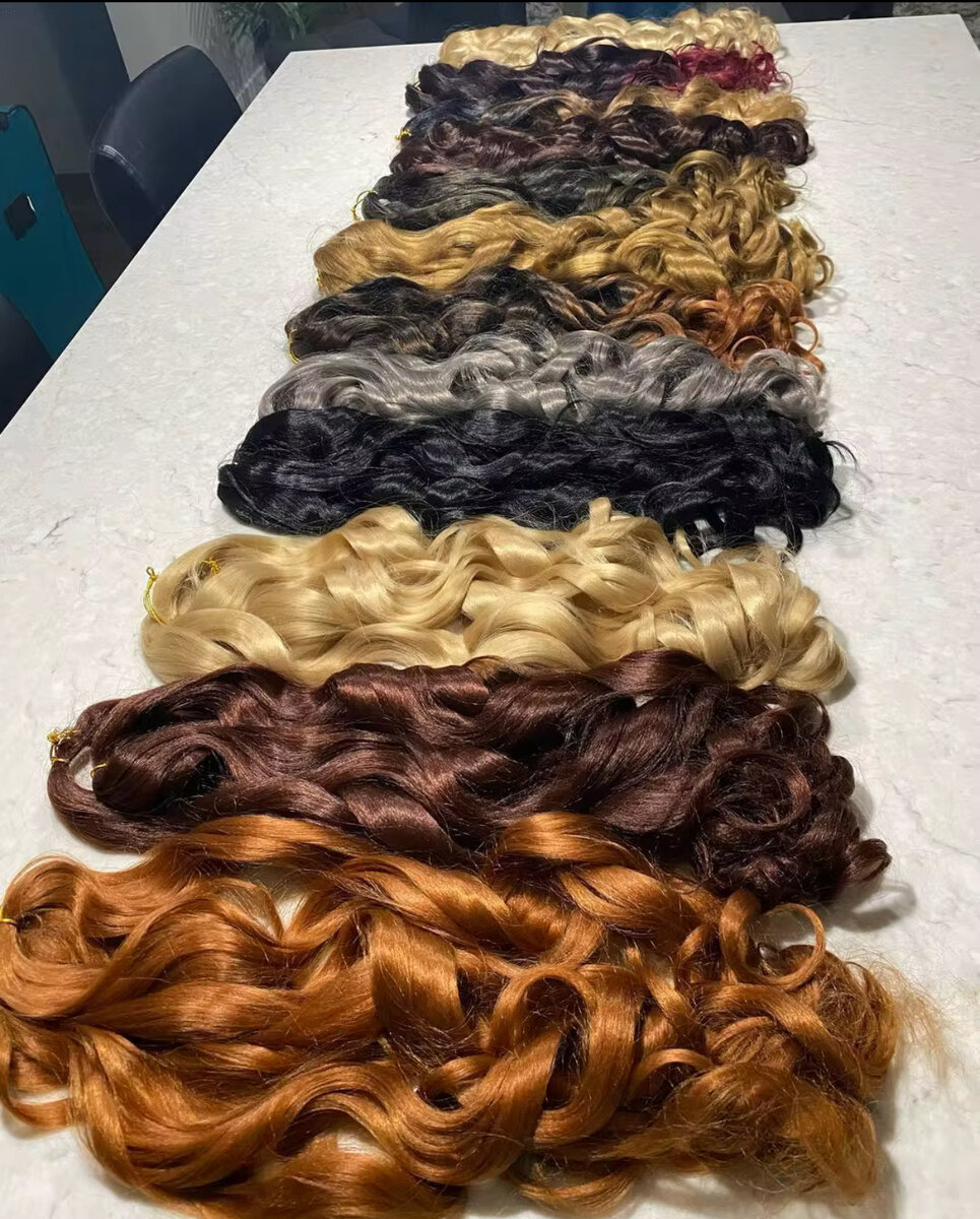 Extensões de Cheveux Bouclés