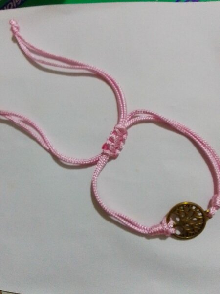 Bracelet Arbre de Vie rose