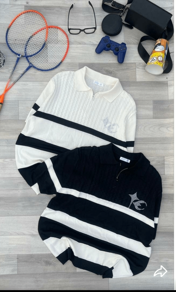 Polo en tricot pour homme