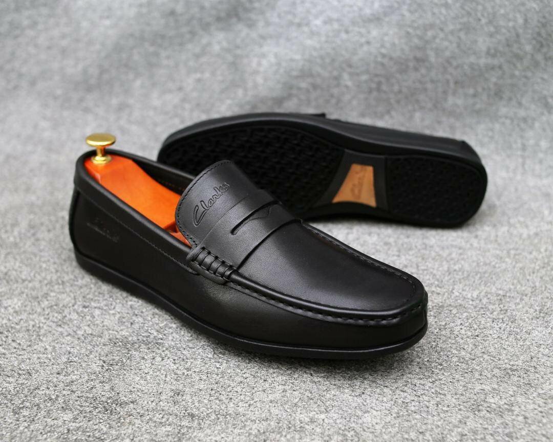 Mocassins en cuir élégants homme