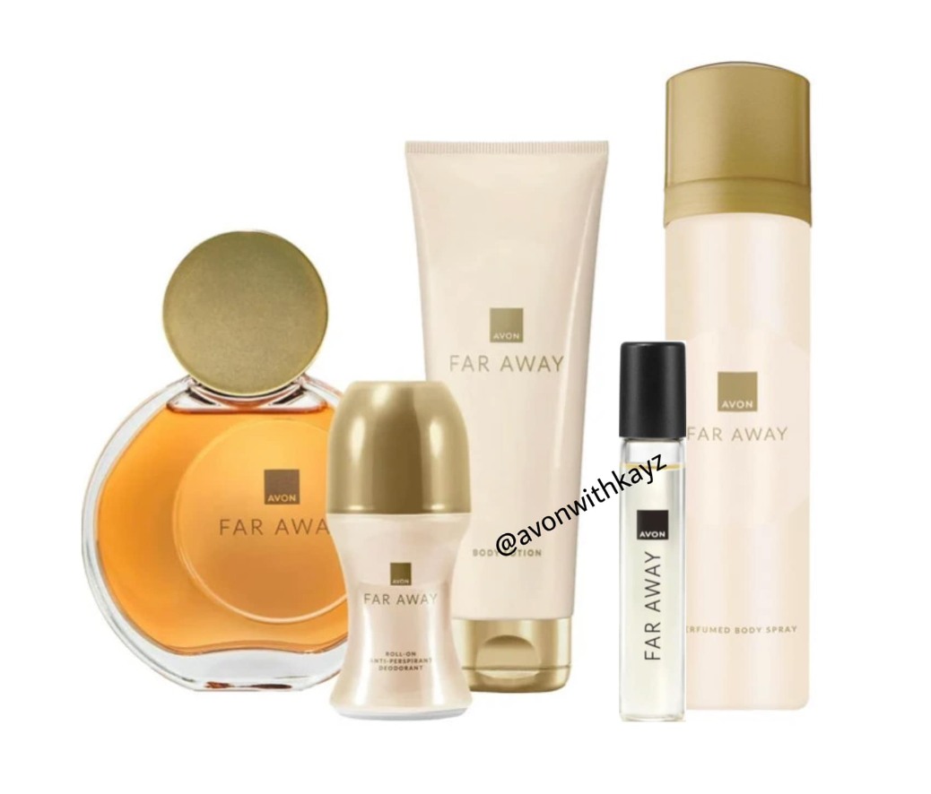 avon far away 5 pc set