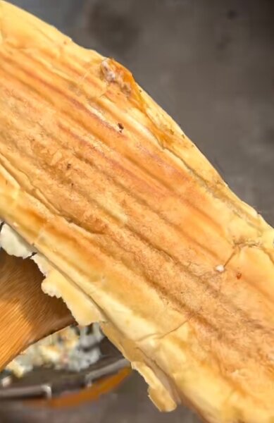 Délicieux panini grillé