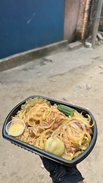 Riz au soumara au poulet