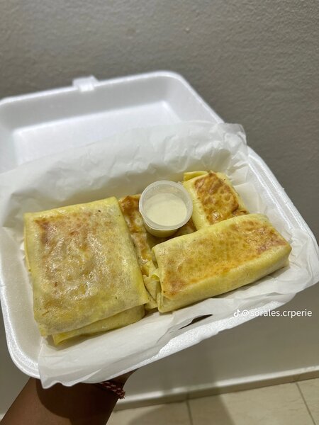 (5)Crêpes salées au Jambon